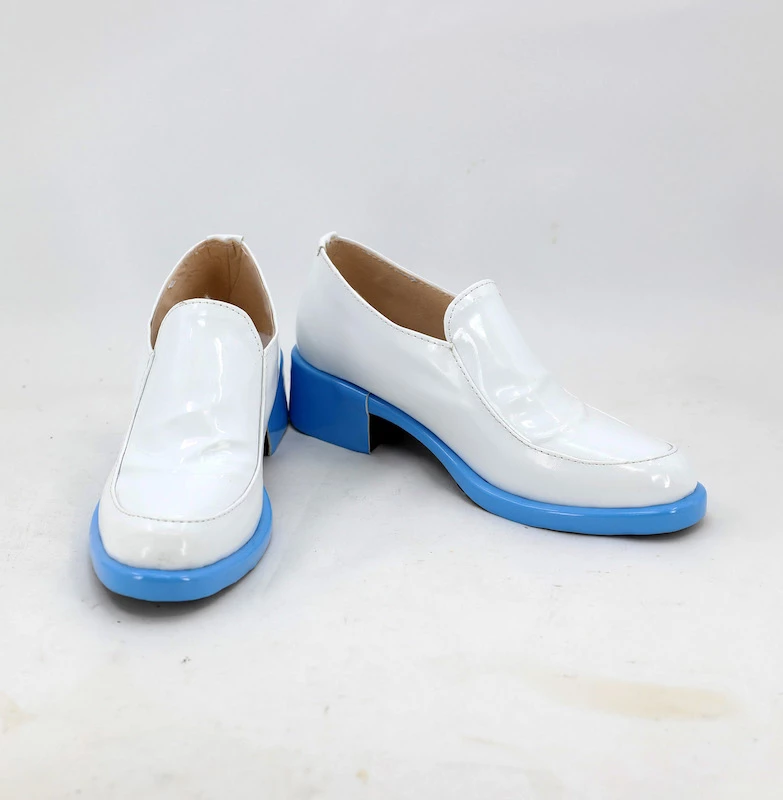 JoJo's Bizarre Adventure 4 Rohan Kishibe White Cosplay Shoes