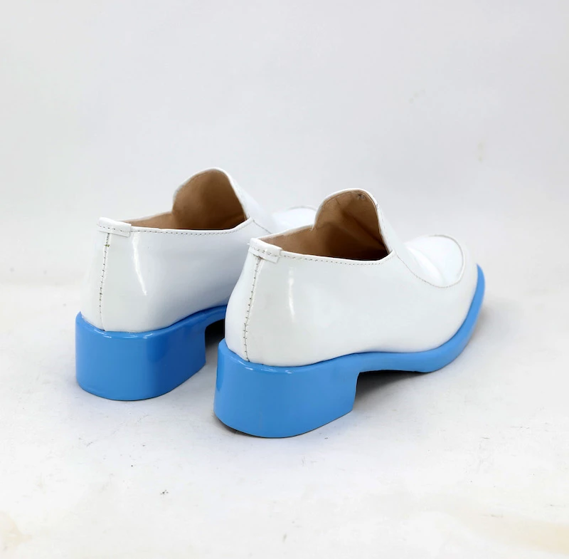 JoJo's Bizarre Adventure 4 Rohan Kishibe White Cosplay Shoes - Image 3