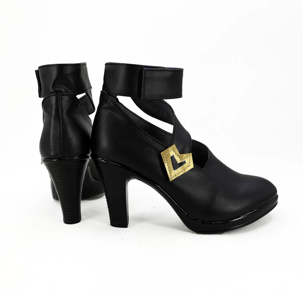 League Of Legends LOL K/DA Evelynn Black Cosplay Shoes - Image 3