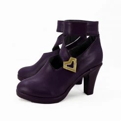 League Of Legends LOL K/DA Evelynn Purple Cosplay Shoes