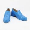 JoJo's Bizarre Adventure 4 Rohan Kishibe Blue Cosplay Shoes