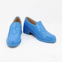 JoJo's Bizarre Adventure 4 Rohan Kishibe Blue Cosplay Shoes