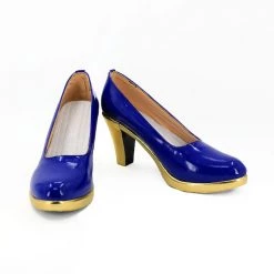 THE IDOLM@STER Cinderella Girls Fumika Sagisawa Blue Cosplay Shoes