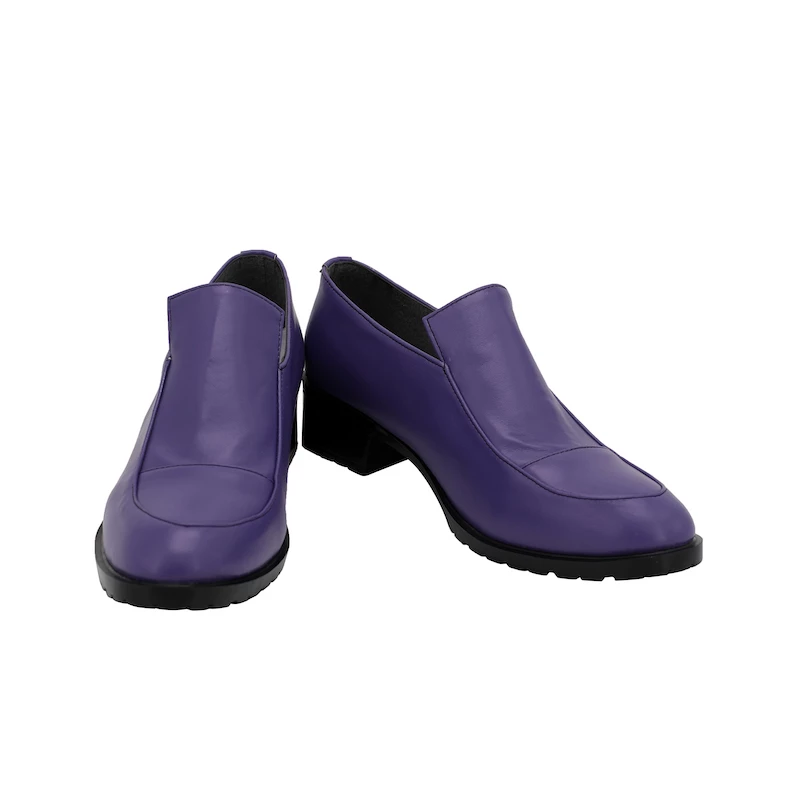 JoJo's Bizarre Adventure Diavolo Purple Cosplay Shoes - Image 4