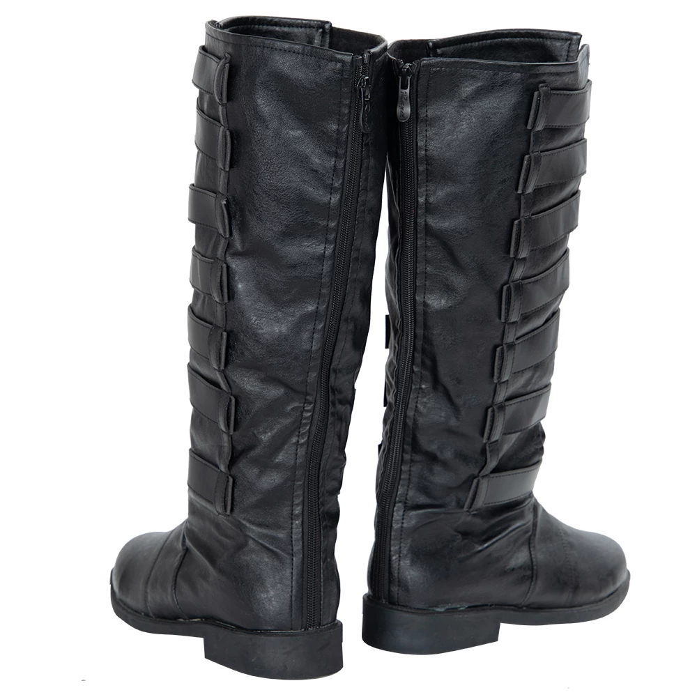 The Mandalorian Giancarlo Esposito Cosplay Boots - Image 3