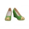 Love Live! Hanayo Koizumi Green Cosplay Shoes