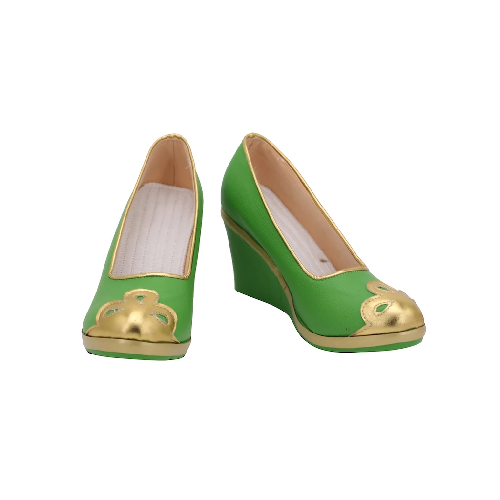 Love Live! Hanayo Koizumi Green Cosplay Shoes - Image 2