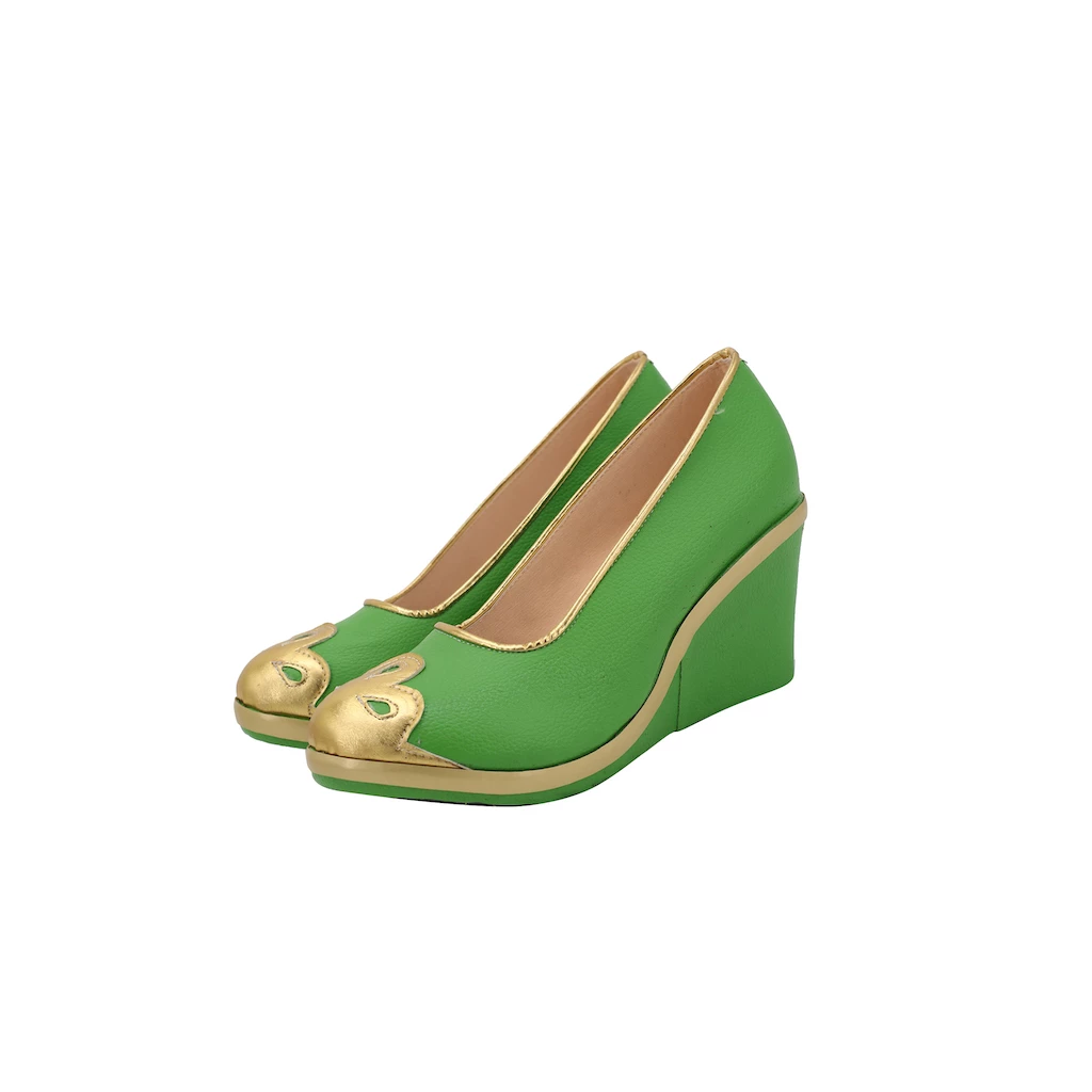 Love Live! Hanayo Koizumi Green Cosplay Shoes - Image 4