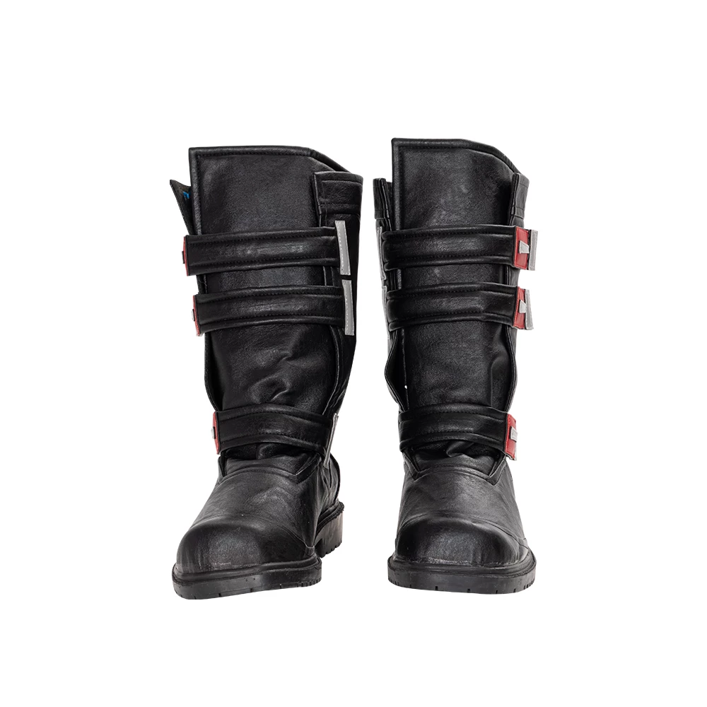 Gotham Knight Jason Todd Red Hood Cosplay Boots - Image 2