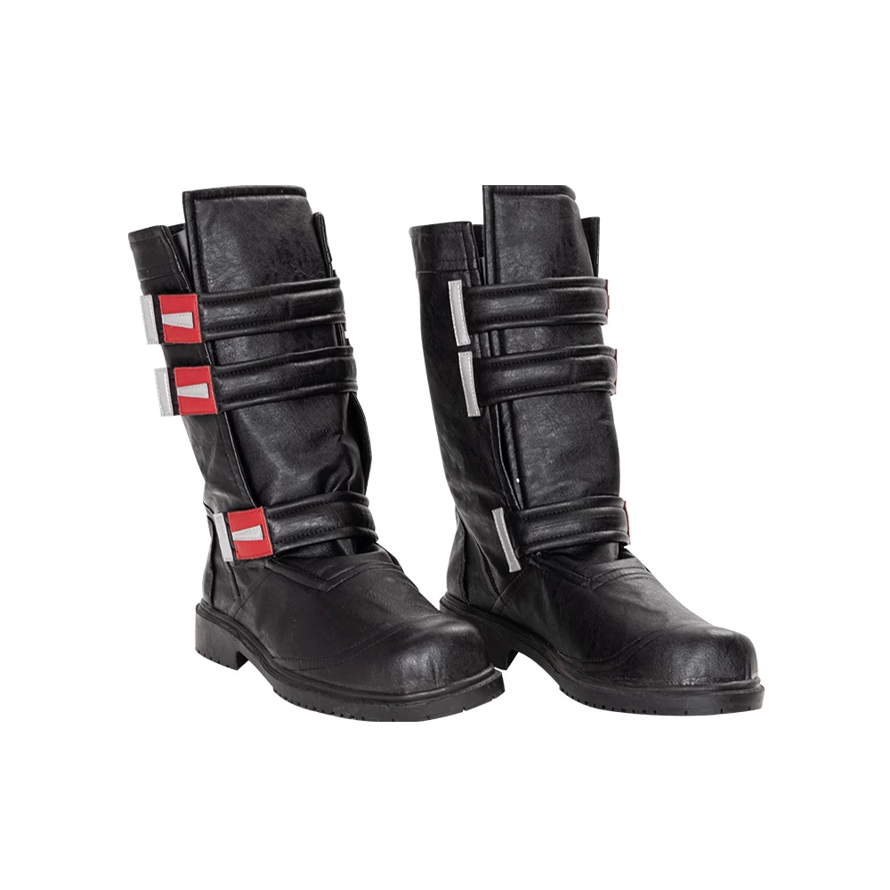 Gotham Knight Jason Todd Red Hood Cosplay Boots - Image 3