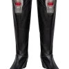 Captain America: Civil War Wanda Maximoff Scarlet Witch Suit Cosplay Boots