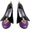 Genshin Impact Keqing Cosplay Shoes