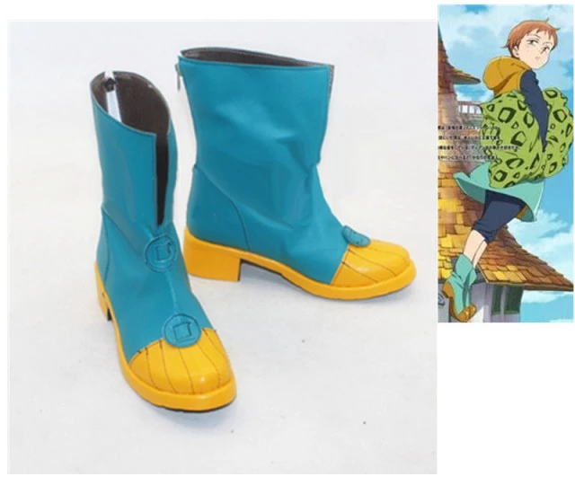 The Seven Deadly Sins King Sin Of Sloth Cosplay Boots