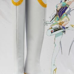 Tiger & Bunny Karina Lyle Blue Rose White Cosplay Boots