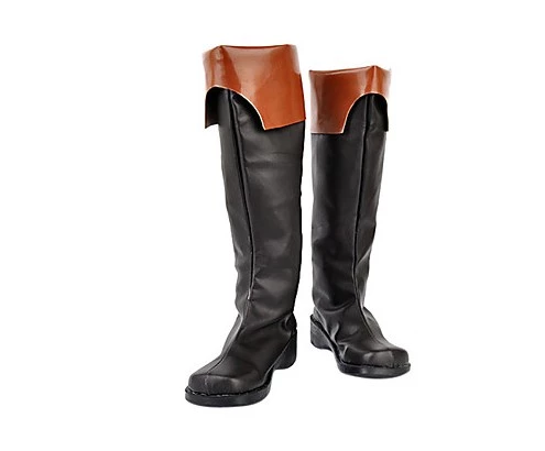 07-Ghost Teito Klein Faux Leather Cosplay Boots - Image 2