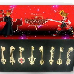 Golden Kingdom Hearts Pendant Set