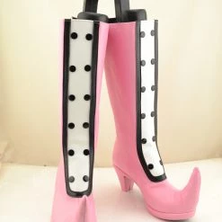 Ojamajo Doremi Magical DoReMi Pink Cosplay Boots