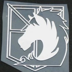 Attack On Titan Military Police Cosplay Sticker