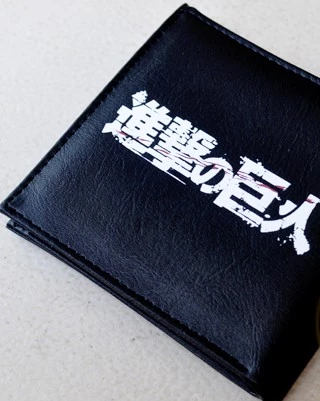 Black Attack On Titan Cosplay Wallet - Image 2