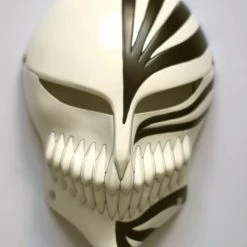 Black Bleach Kurosaki Ichigo PVC Cosplay Hollow Mask