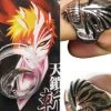Black Bleach Urosaki Ichigo Hollows Alloy Cosplay Ring
