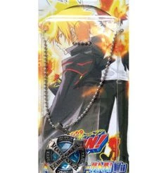 Blue Katekyo Hitman Reborn Alloy Anime Necklace