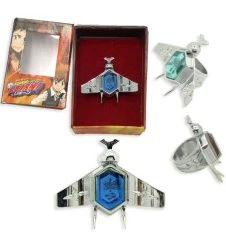 Blue Katekyo Hitman Reborn Simon Family Ring Set