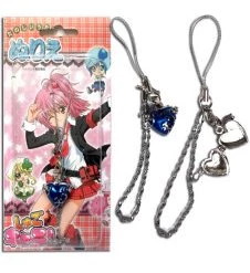 Blue Shugo Chara Alloy Cosplay Phone Strap