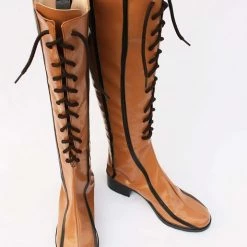 Brown Vocaloid Cosplay Boots