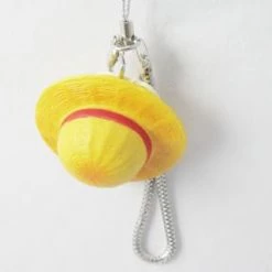 One Piece Luffy Cosplay Hat Key Chain