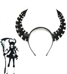 Vocaloid Black Rock Shooter Horn Cosplay Headwear