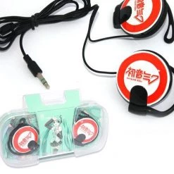 Red Vocaloid Anime Earphone