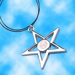 White Vocaloid Anime Necklace