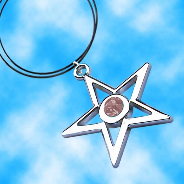 Pink Vocaloid Anime Necklace