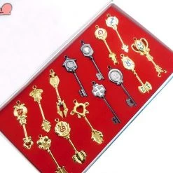 Fairy Tail Alloy Anime 14 Key Chain Set