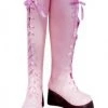 Kingdom Hearts II Yuna Imitation Leather Cosplay Boots