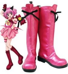 Tokyo Mew Mew Ichigo Momomiya Cosplay Boots