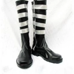 D.Gray-man Yu Kanda Imitation Leather Cosplay Boots