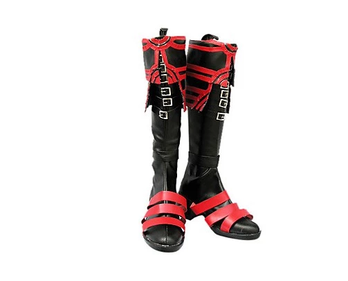 Ao No Exorcist Mephisto Pheles Faux Leather Cosplay Boots - Image 2