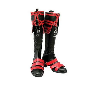 Ao No Exorcist Mephisto Pheles Faux Leather Cosplay Boots