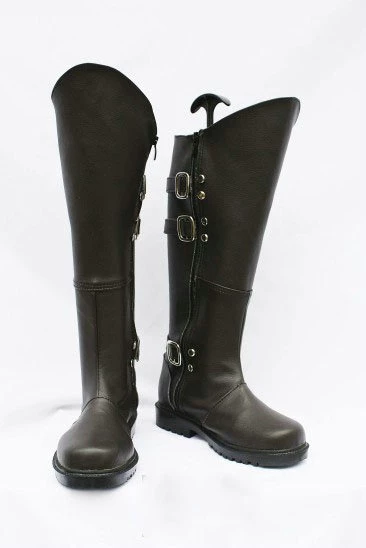 Hakuouki Toshizo Hijikata Cosplay Boots - Image 4