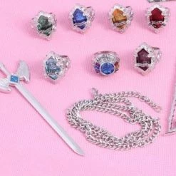 Katekyo Hitman Reborn Alloy Beautiful Cosplay Ring Set