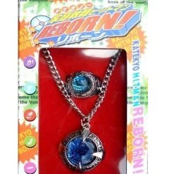 Katekyo Hitman Reborn Alloy Cosplay Necklace Ring Set