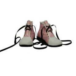 Pink Kingdom Hearts Kairi Imitation Leather Cosplay Shoes