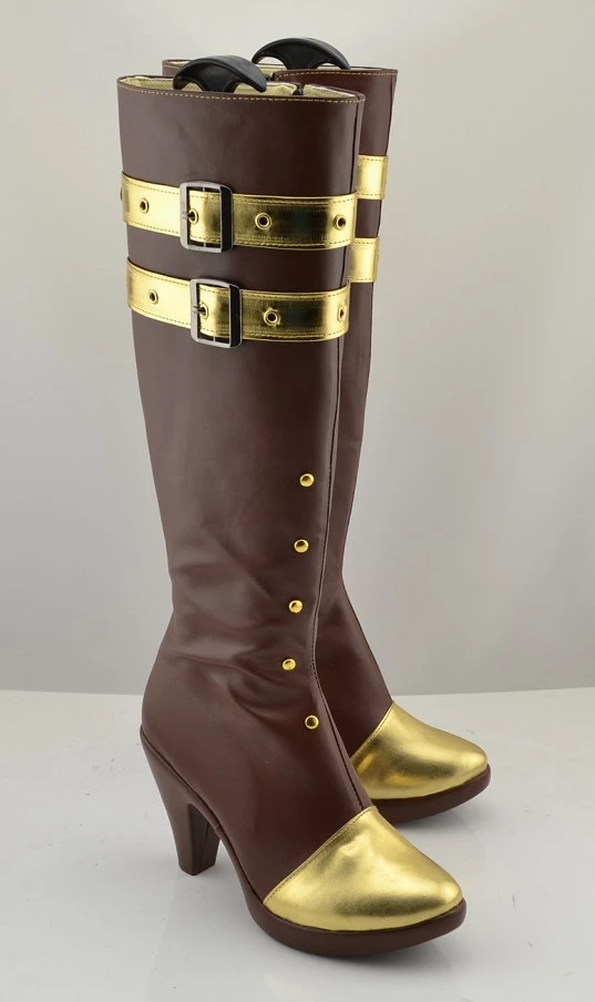 League Of Legends LOL Caitlyn Cosplay Boots - Image 2