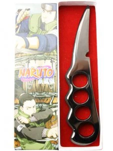 White Naruto Cosplay Knife