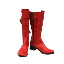 One Piece Nami Red Cosplay Boots