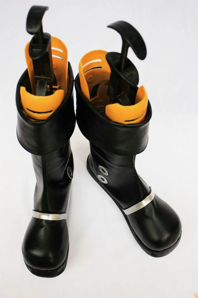 One Piece Portgas D. Ace Faux Leather Cosplay Boots - Image 2