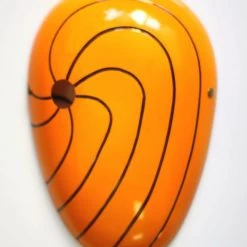 Orange Naruto Uchiha Madara PVC Cosplay Mask