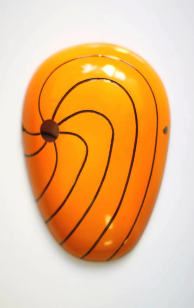 Orange Naruto Uchiha Madara PVC Cosplay Mask